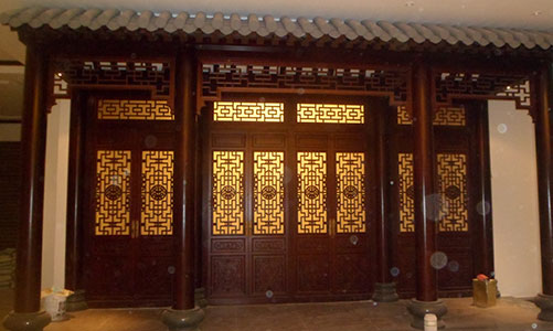 儋州传统仿古门窗浮雕技术制作方法